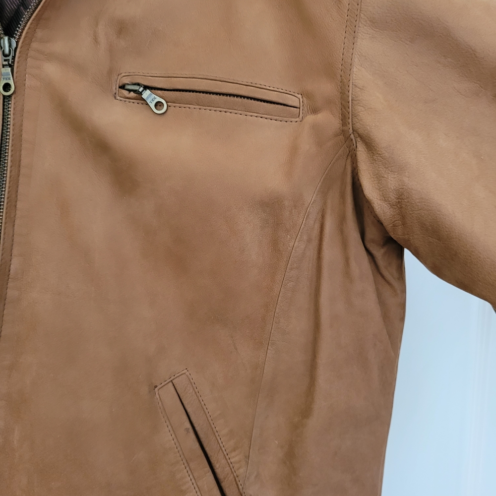 212 Collection Brown Men's Jacket - Picture 4 of 8
